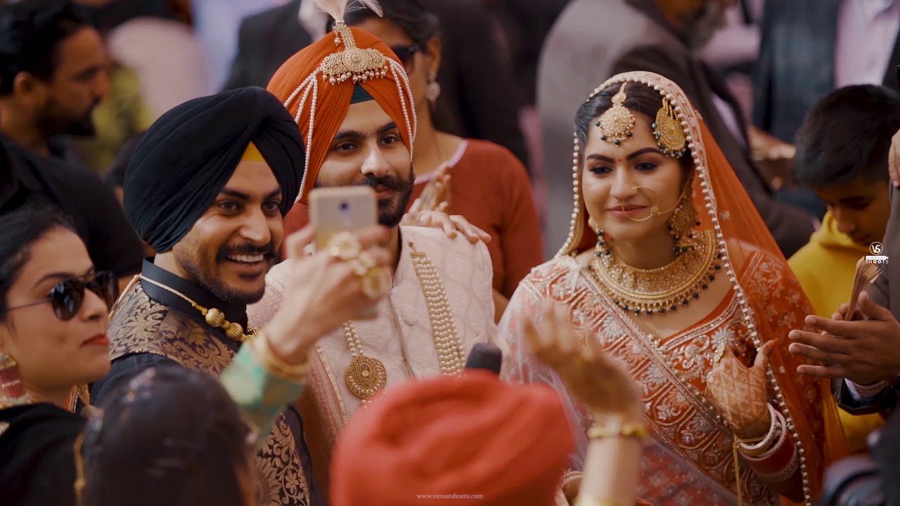 The Latest Royal Wedding Highlights 2020 || Gurkirat & Jasmeen || Virasat Shoots