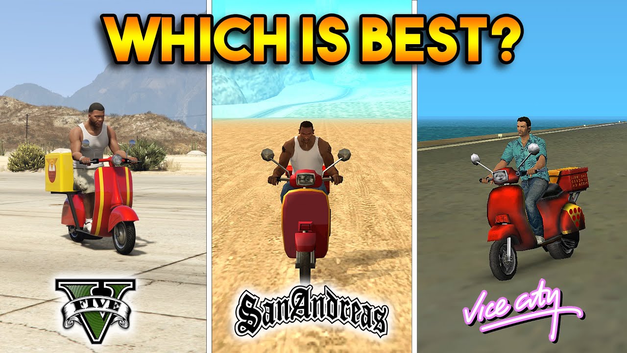 GTA EVOLUTION : PIZZA FAGGIO (WHICH IS BEST?)