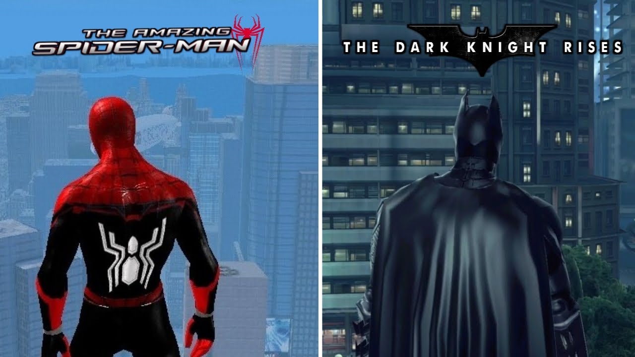 Amazing Spider man 1 Vs The Dark knight rises Android | Gameloft superhero games !