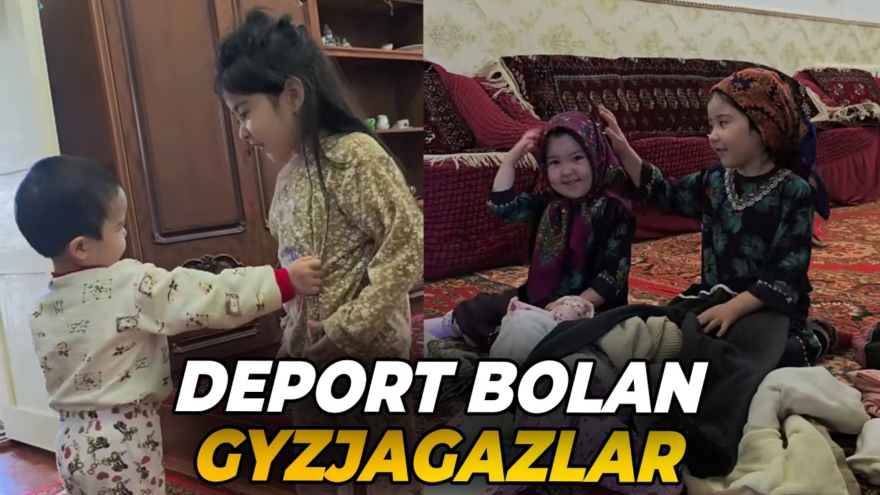 MAMAMLARA DEPORT BOLDYK - GYZYKLY TURKMEN VLOG