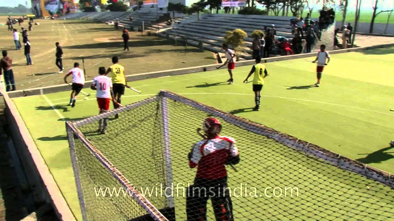 Indian national sport - Hockey at rural olympics!