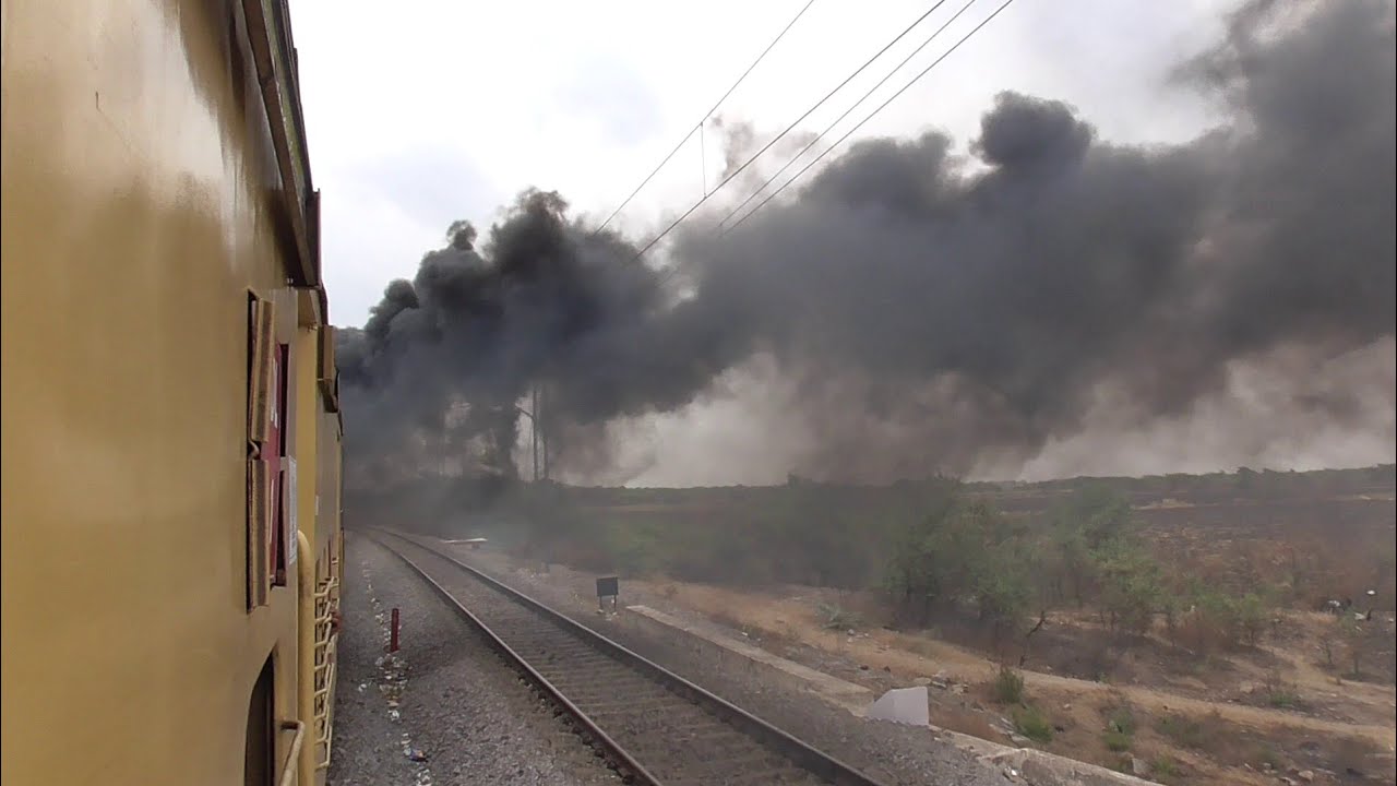 Behind DIESEL VOLCANIC ERUPTION | UNLIMITED SMOKE Indian Railways