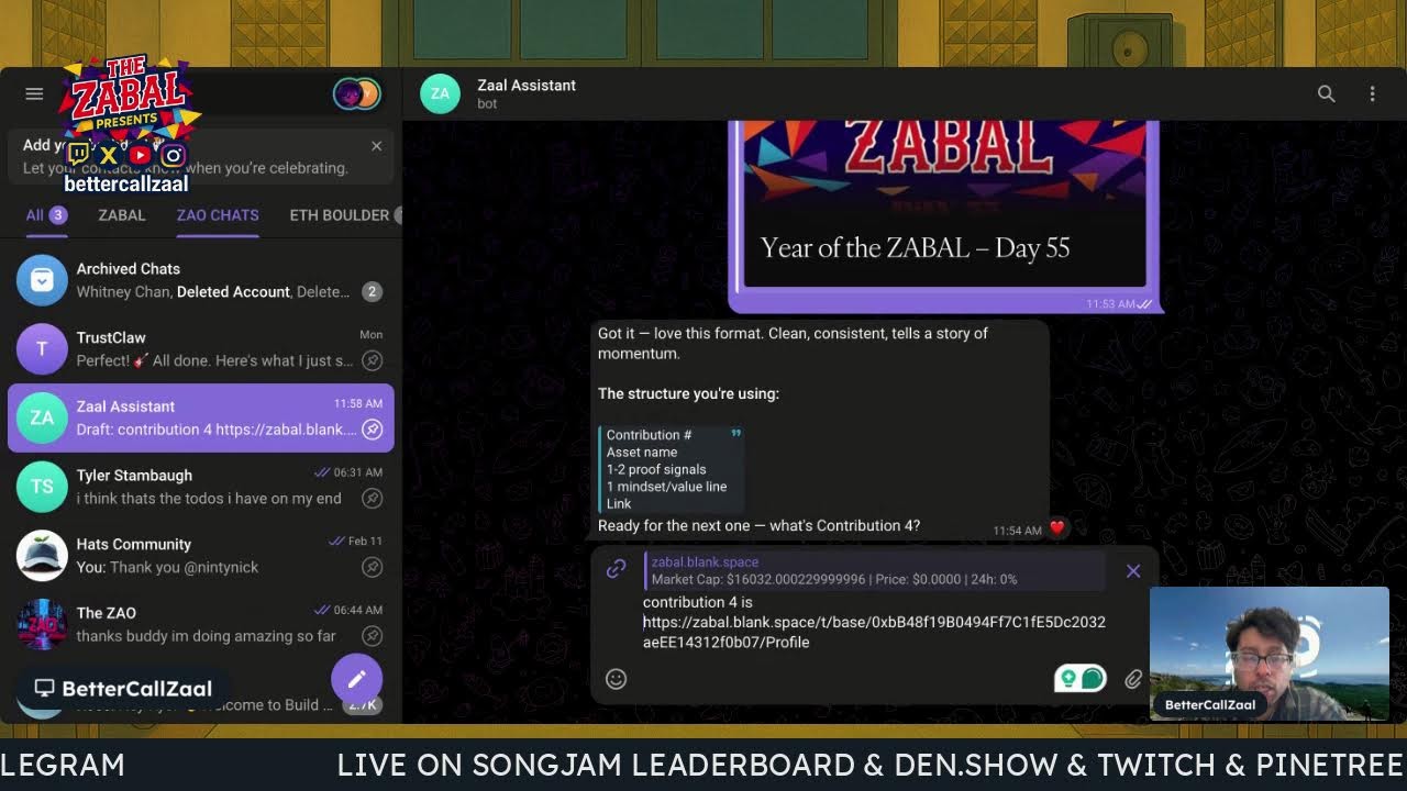 YEAR OF THE ZABAL - DAY 55 STREAM