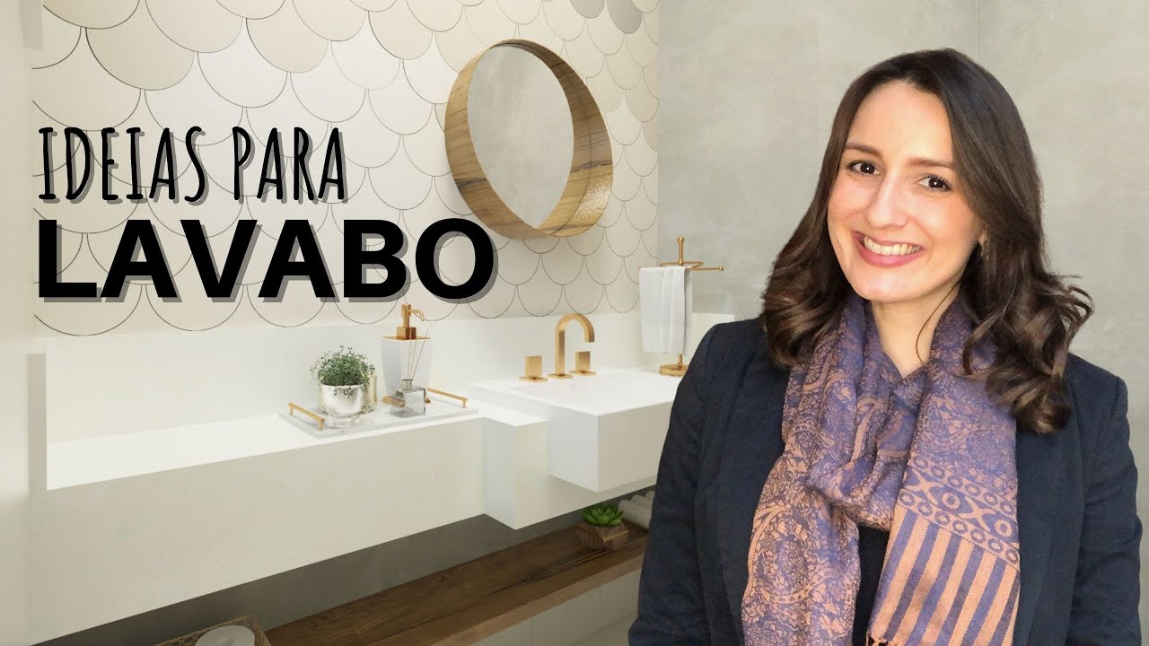 LAVABO: VÁRIAS IDEIAS e INSPIRAÇÕES para DEIXÁ-LO LINDO