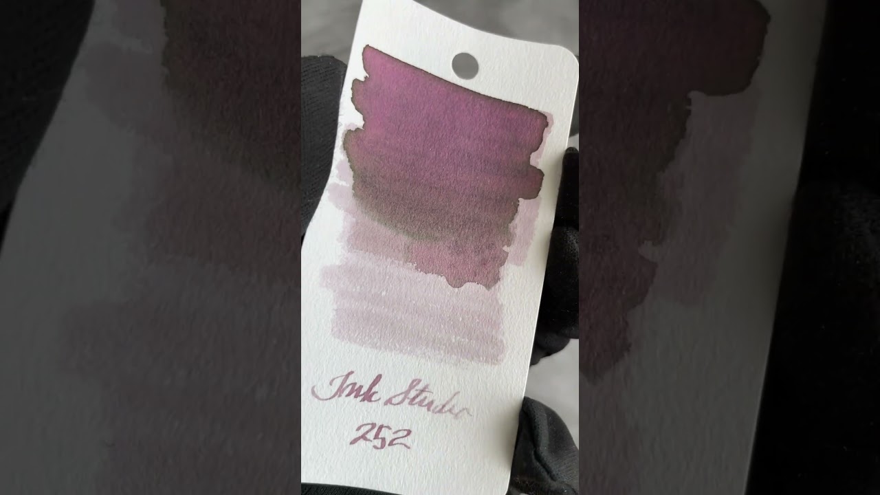 Ink Swatch: SAILOR Ink Studio Fountain Pen Ink - 252