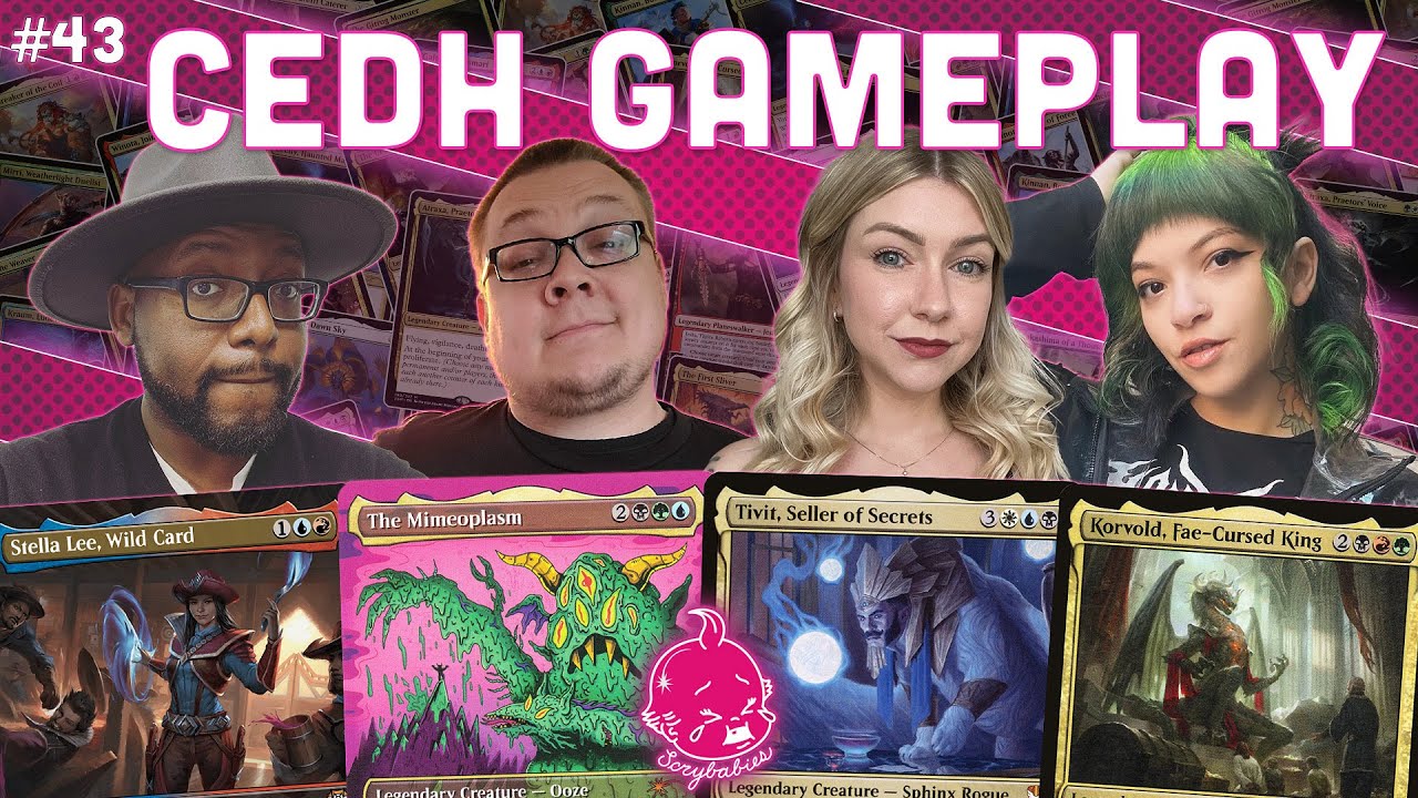 BUFFTOWN BULLIES VS  SCRYBABIES | Stella Lee | The Mimeoplasm | Tivit | Korvold | MTG CEDH GAMEPLAY
