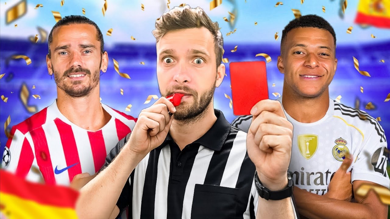 AM ARBITRAT FINALA CUPEI SPANIEI ! CARIERA DE ARBITRU!