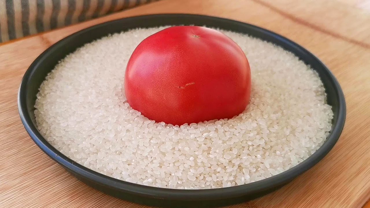 Сегодня я поделюсь вкусной едой, приготовленной из помидоров и риса