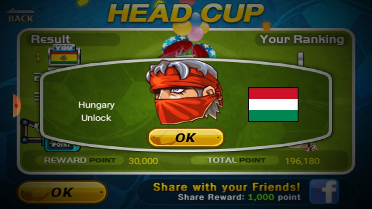 How to unlock Hungary in Head Soccer