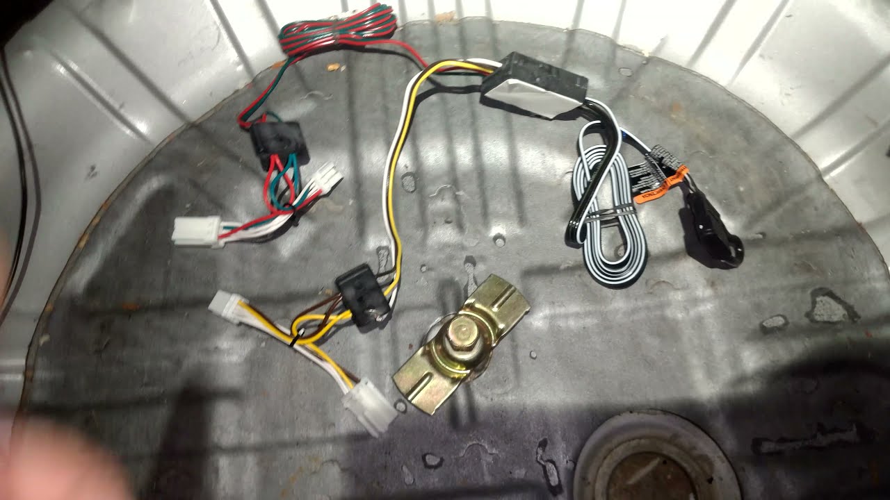 How to Install a 4 pin Trailer Wire Harness on a 2003 - 2006 Mitsubishi Outlander (Step by Step)