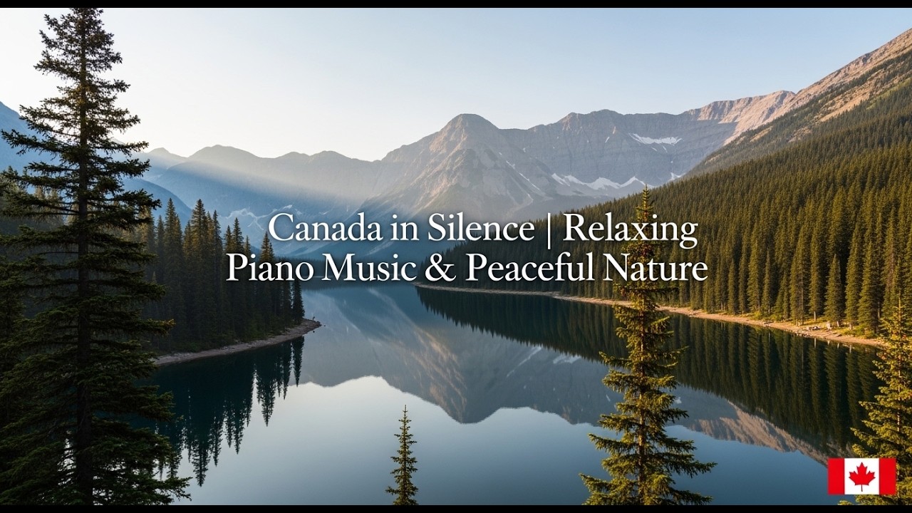 Canada in Silence | Relaxing Piano & Peaceful Nature