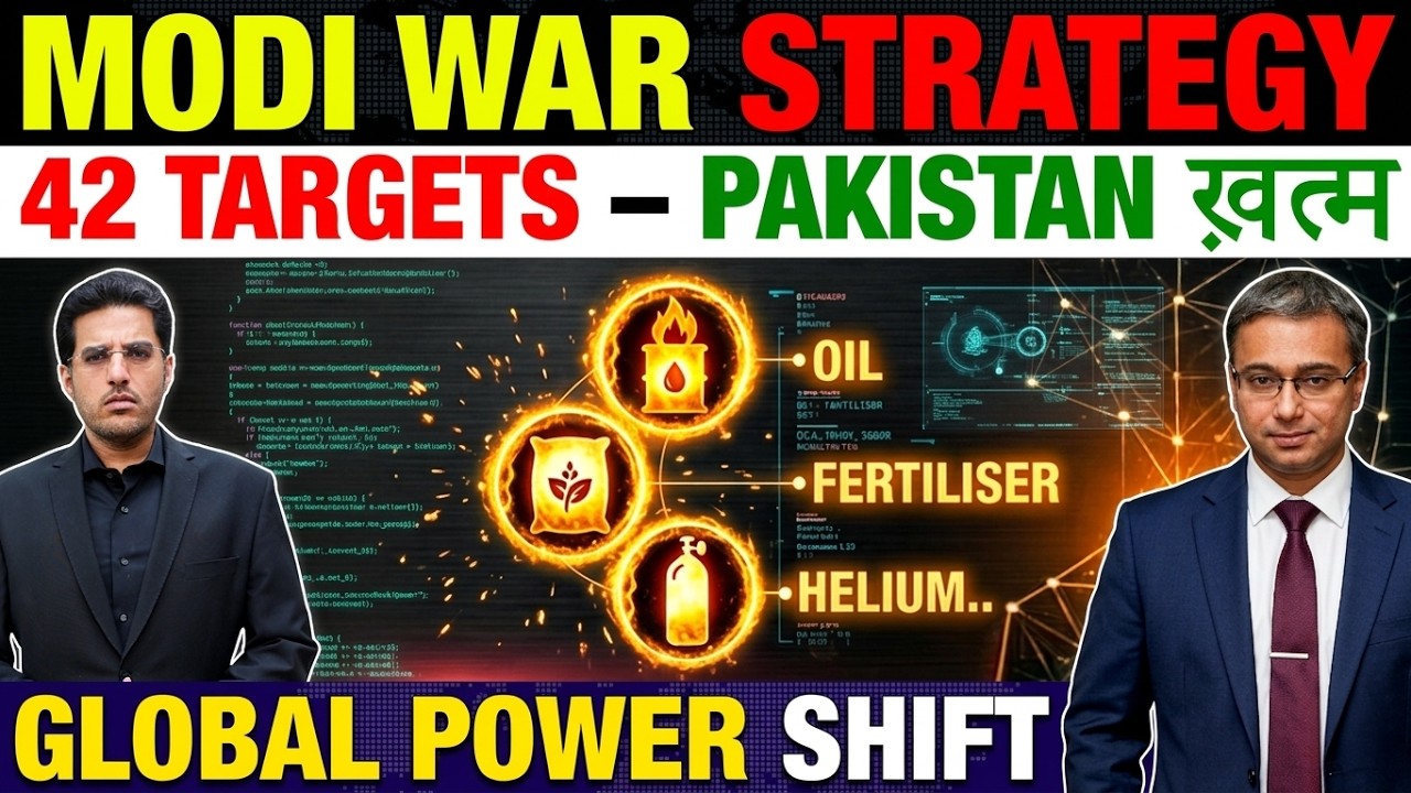 Karachi में Panic! Modi War Strategy: 42 Targets, Pakistan ख़त्म, Global Power Shift- Shamik Moitra
