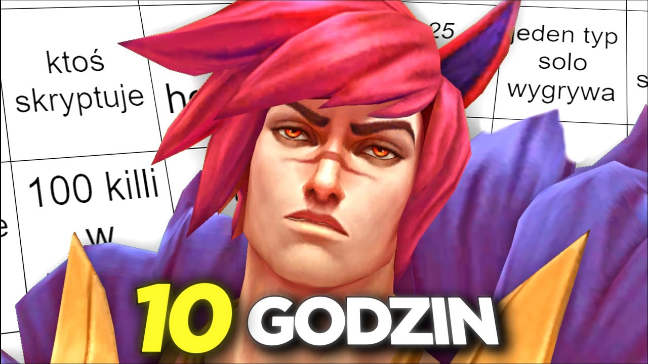 Zagrałem w 10-godzinne BINGO League of Legends