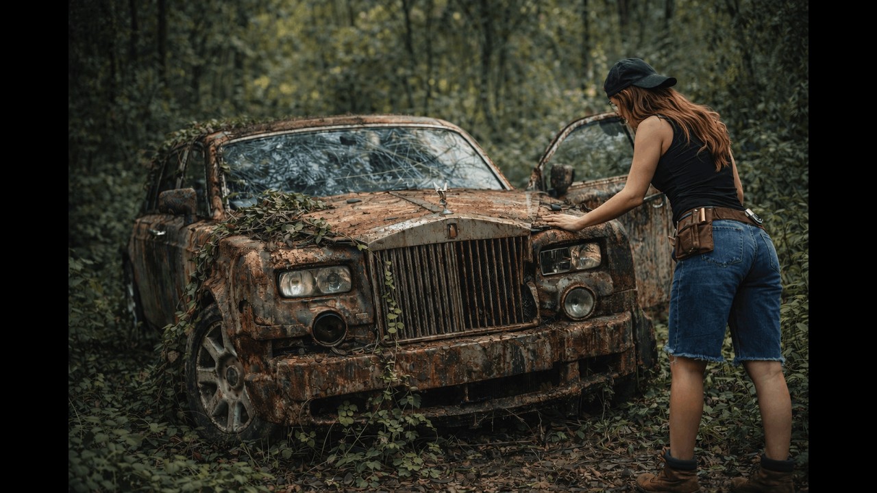 This Abandoned Rolls-Royce Phantom Was Completely Forgotten… | ASMR Car Restoration