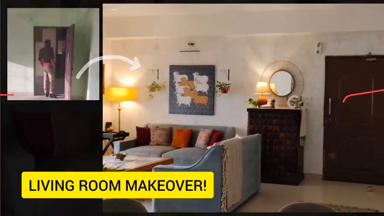 Living Room Makeover | A Calm & Cozy Transformation 🌿✨ 