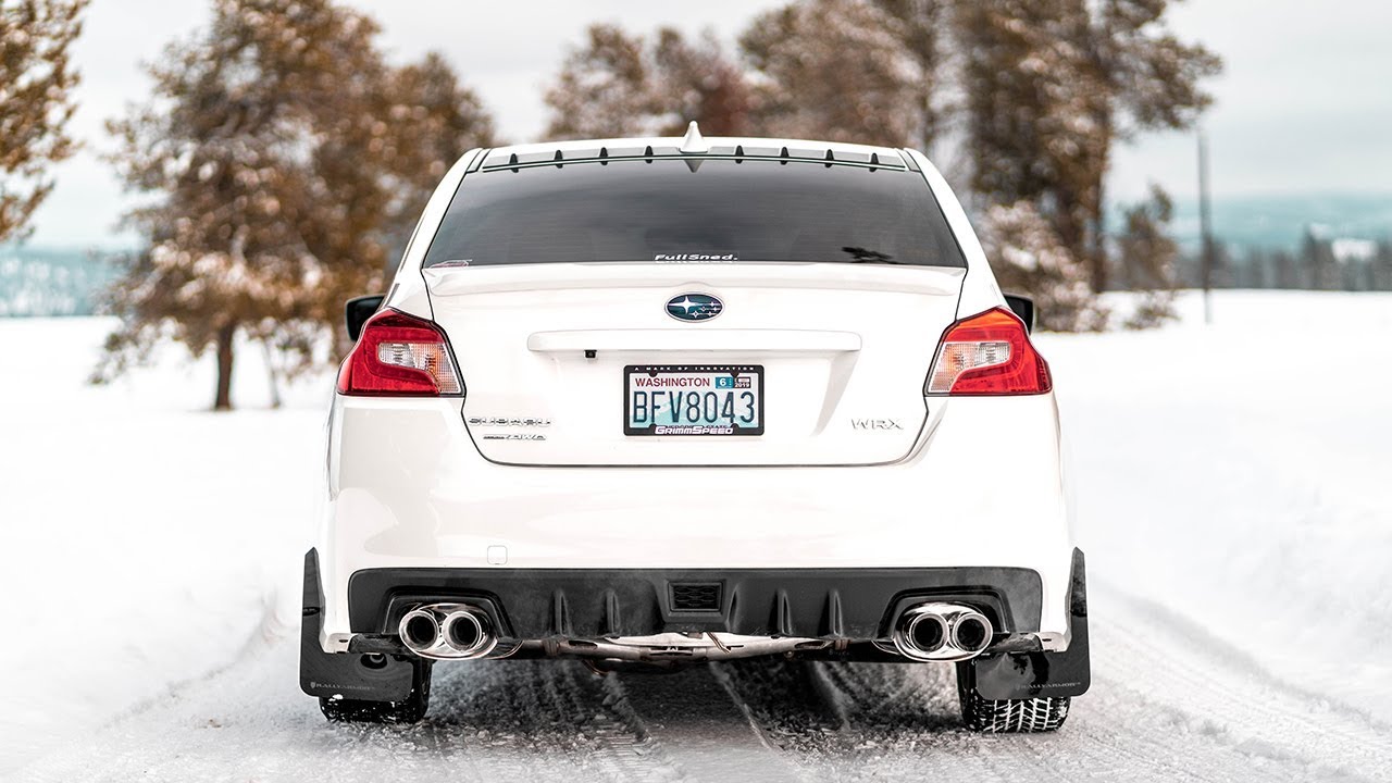 The WRX Gets Rally Armor Mud Flaps