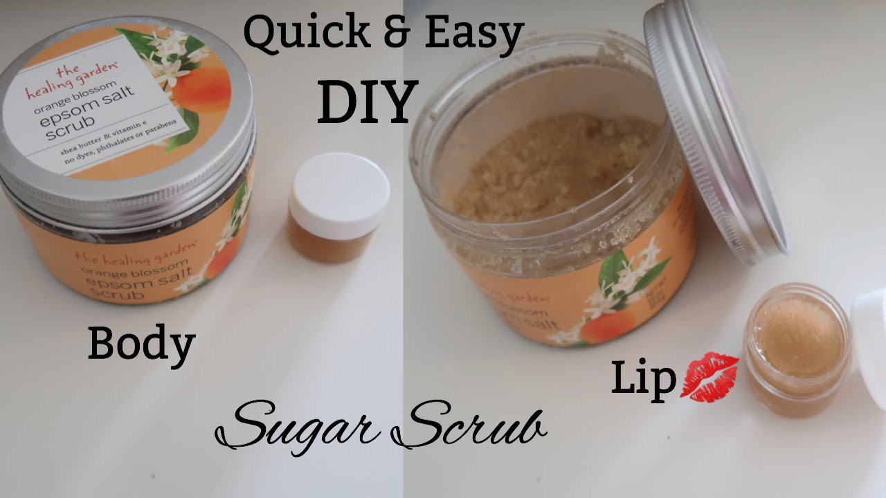 DIY Body & Lip Sugar Scrub for Glowing skin| Charlene Rodriguez