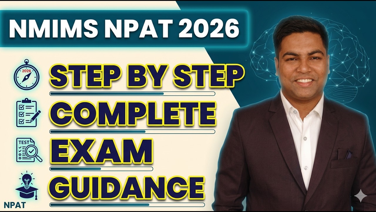 NMIMS NPAT EXAM 2026 I STEP BY STEP COMPLETE EXAM GUIDANCE.