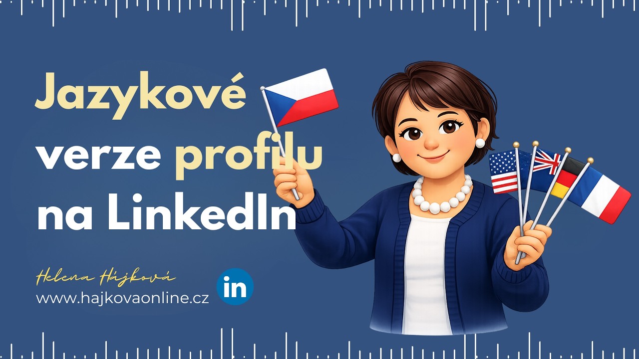🔴🟡🟢 Jazykové verze profilu: skrytá funkce, která rozhoduje o vaší dohledatelnosti | Helena Hájková