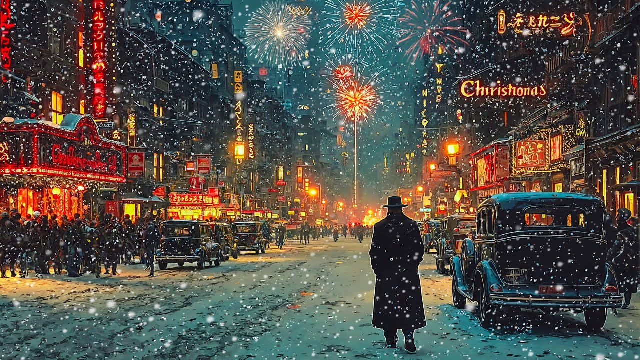 Vintage New Year Oldies 1940s–1960s 🎶 Cozy Classic Songs for New Year Ambience