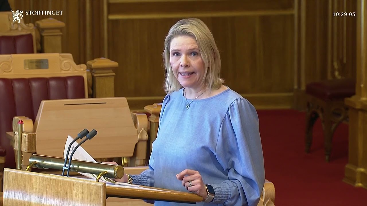 05.05.2021 Spørretime 4 Erna Solberg svarer Sylvi Listhaug