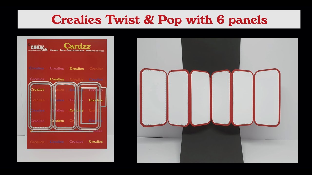 Crealies Twist And Pop with 6 panels (English spoken)