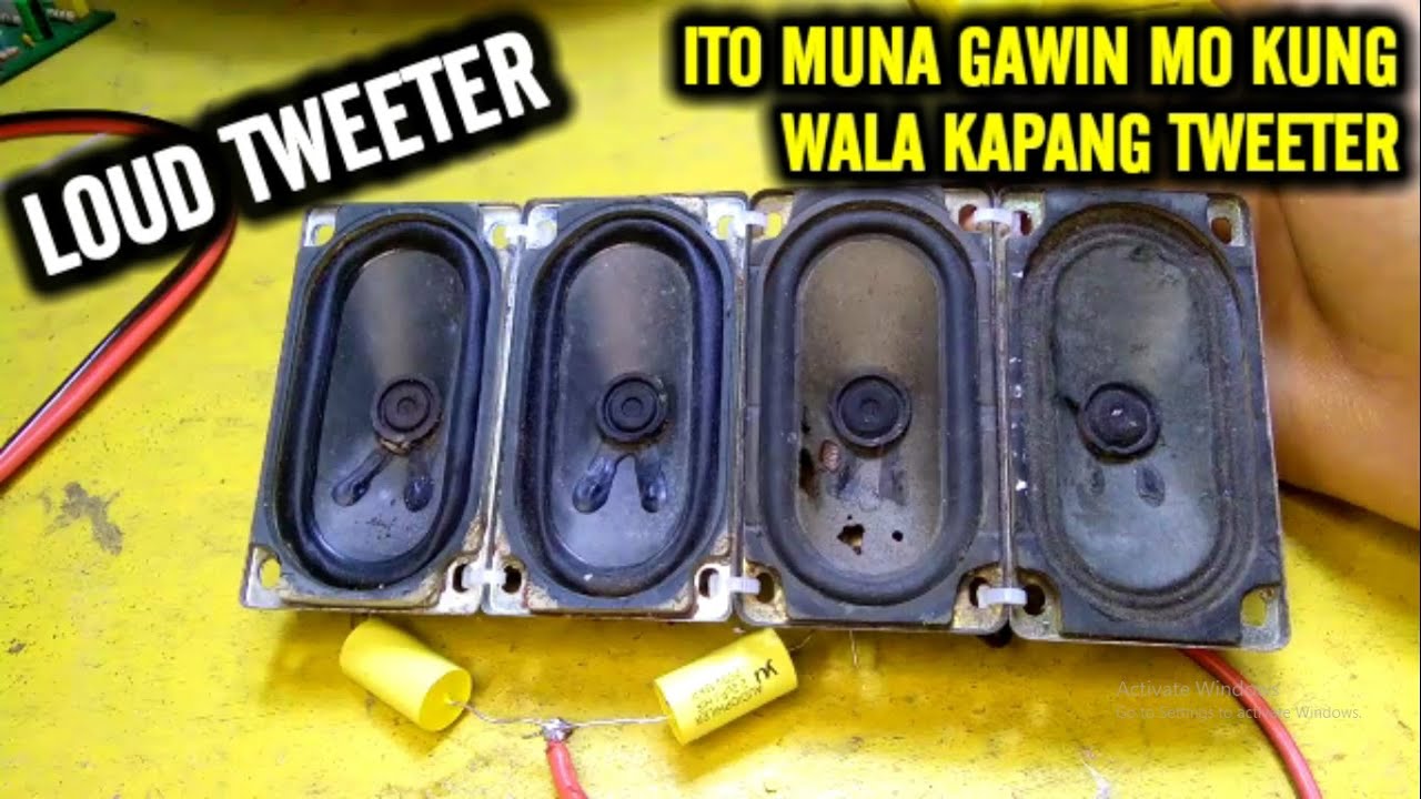 Gawin mo muna to bago ka bumili ng tweeter | Making LOUDEST TWEETER using 16 ohms SPEAKER