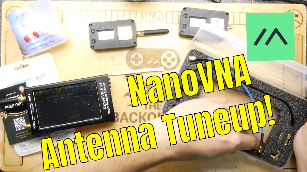 Настройка антенн Meshtastic с помощью недорогого VNA (векторного анализатора цепей) NanoVNA V2