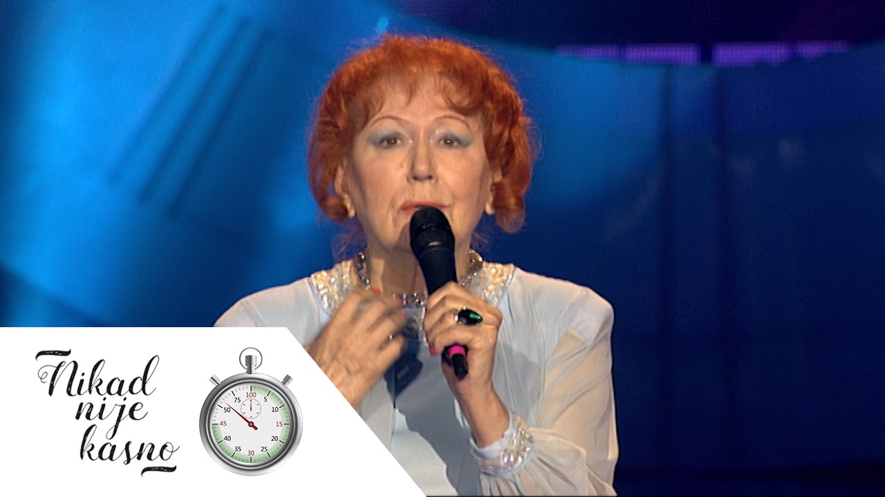 Andjelka Mandic - Maramica sva od bele svile - (live) - Nikad nije kasno - EM 19 - 28.02.16.