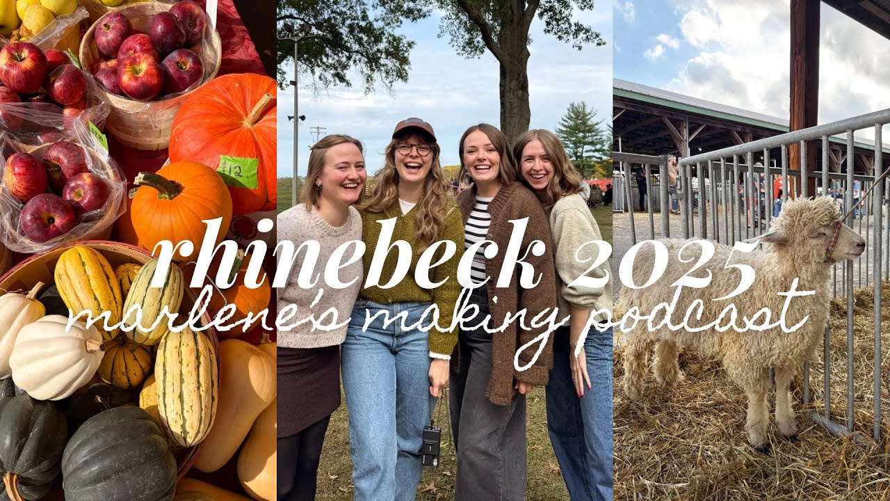 gilmore girls fall & rhinebeck travel vlog with @truelaneknits • marlene knits