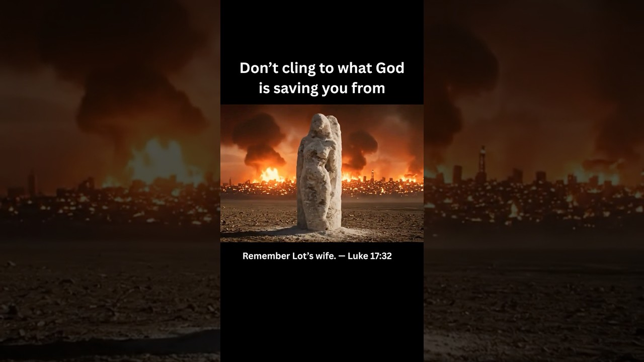Lot&rsquo;s Wife Looked Back&hellip; and Became a Pillar of Salt | Bible Shorts