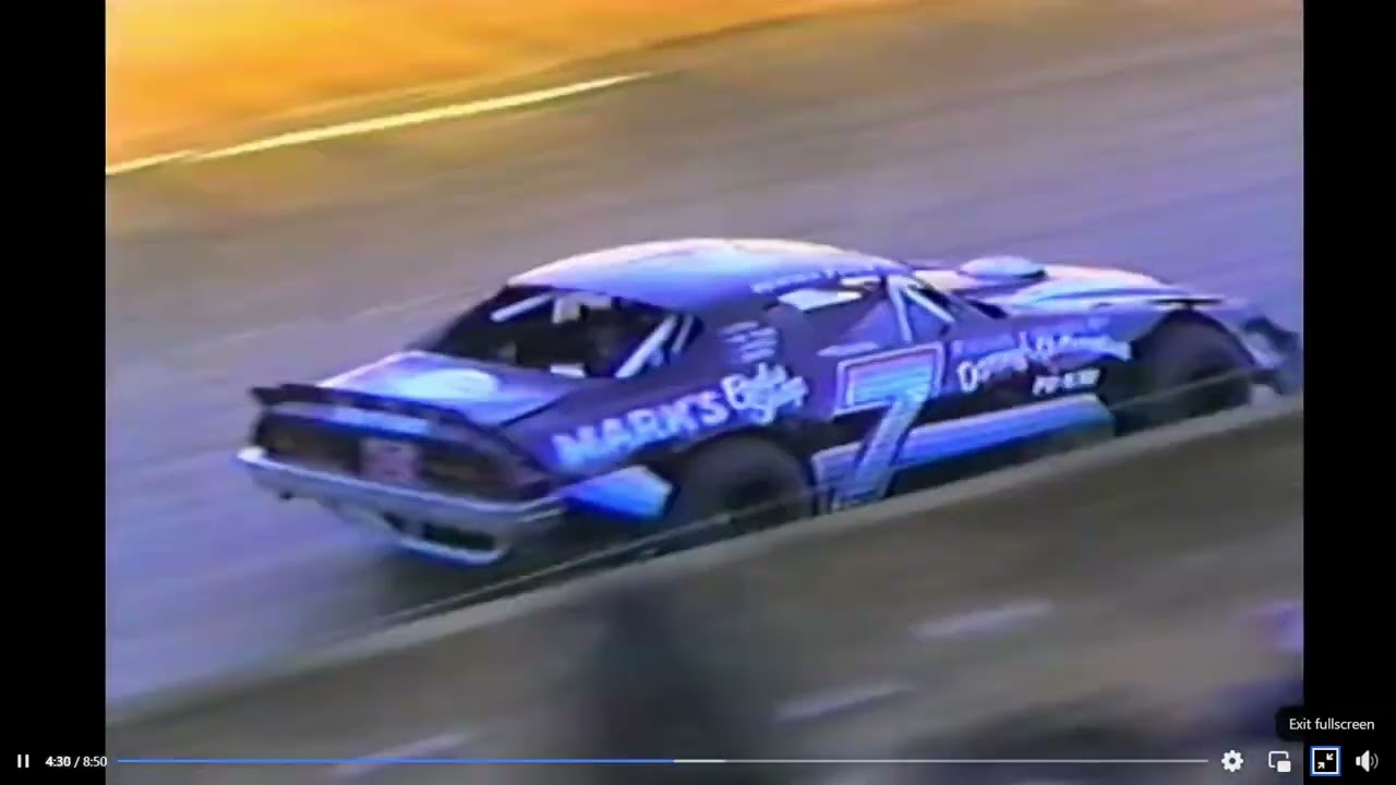 CHEROKEE SPEEDWAY GAFFNEY SC OUR NOVEMBER 19TH 1995   SPORTSMAN STOCK A MAIN