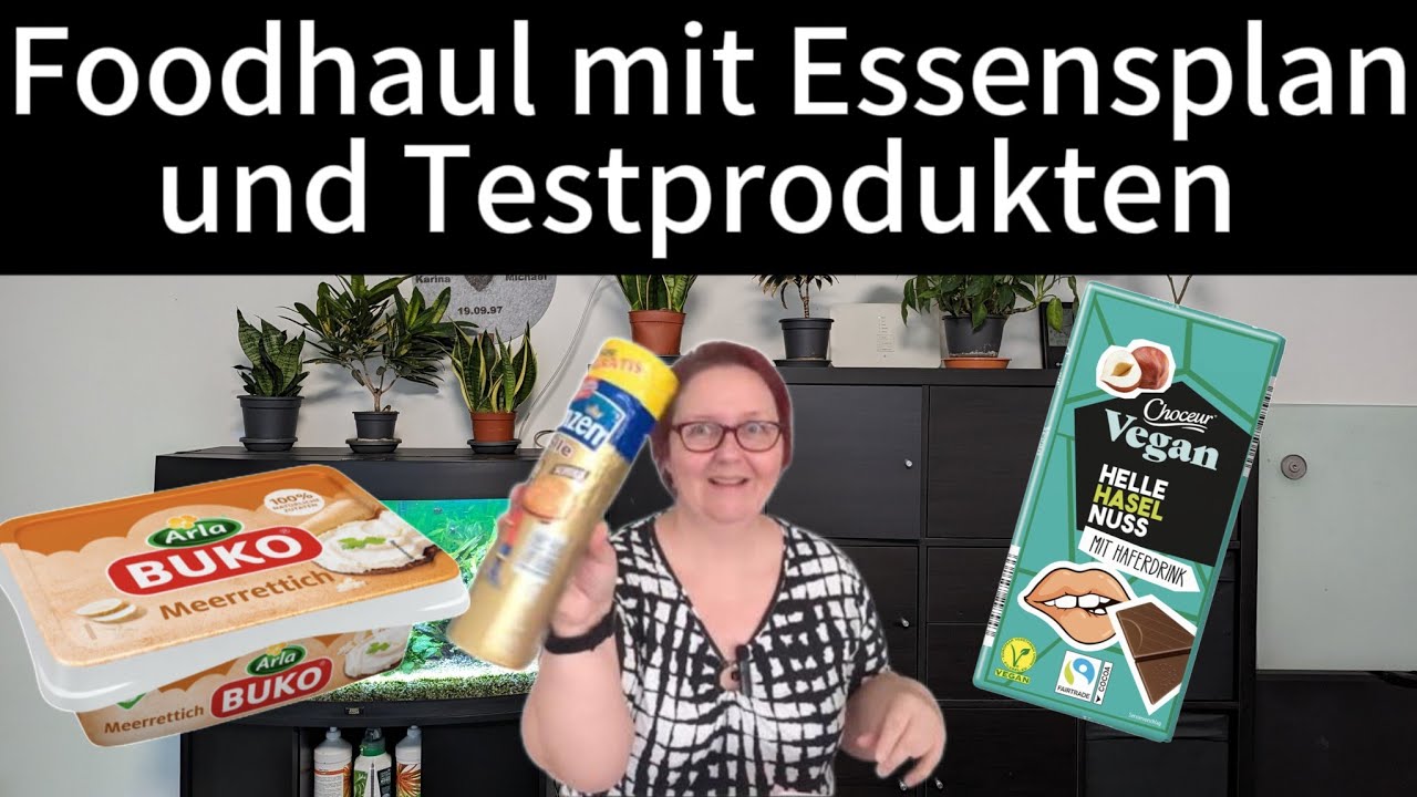 Foodhaul: Unser Dorf Einkauf mit Essensplan für die nächsten 5 Tage