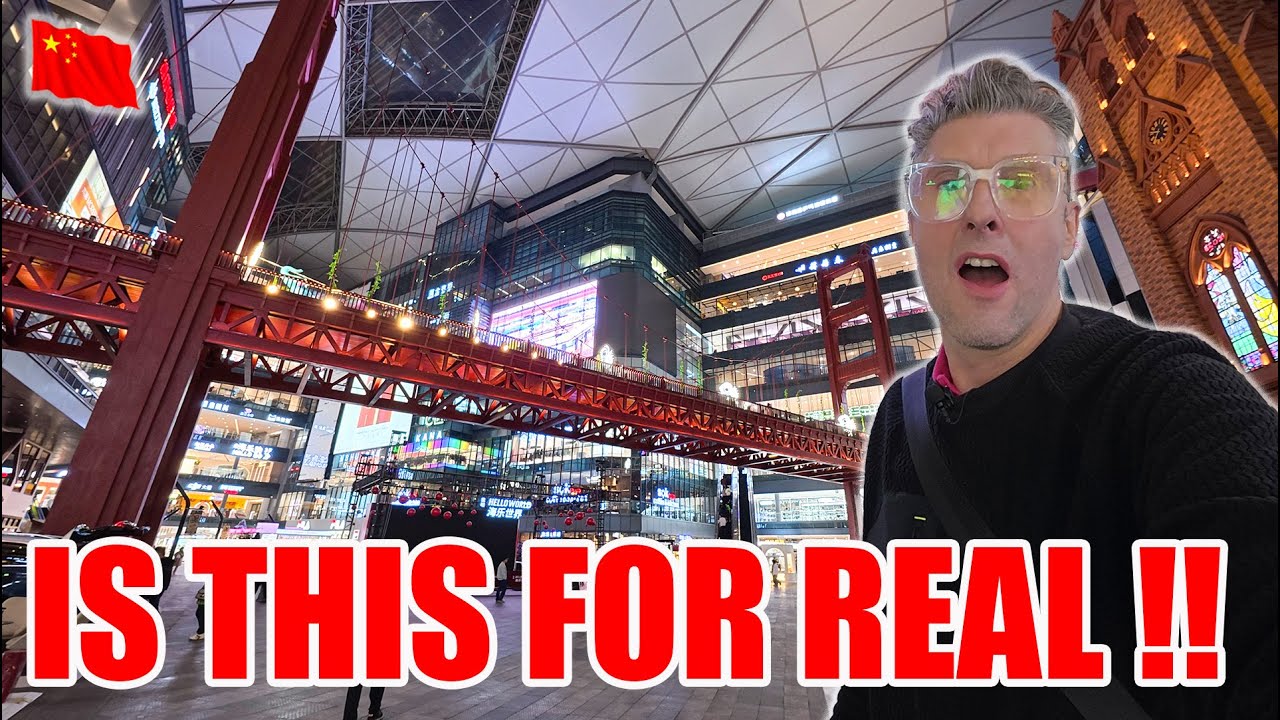 I've NEVER seen a Shopping Mall Like this Before !