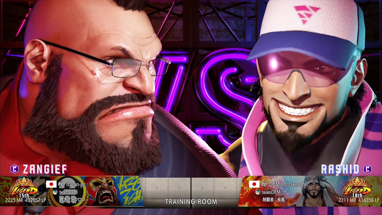 Itazan (Zangief) vs John Takeuchi (Rashid)：板ザン（ザンギエフ）vs 竹内ジョン（ラシード）