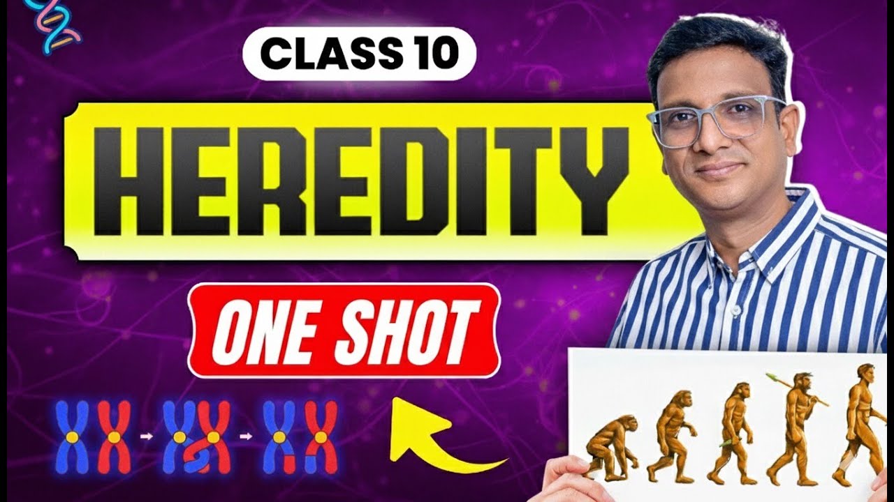 Heredity Class 10 Biology | Full Chapter Explained | Easy Logics & NCERT Exam | GradeBooster
