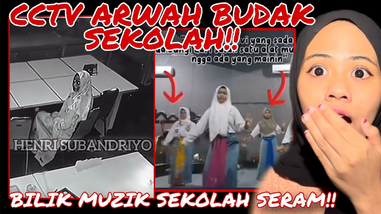 VIRAL CCTV HANTU ARWAH BUDAK SEKOLAH ‼️ BILIK MUZIK SEKOLAH SERAM!!