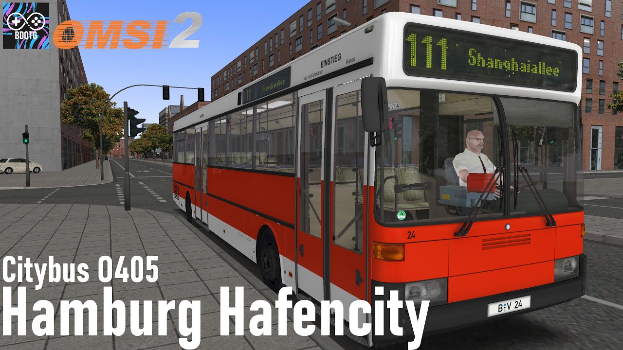 OMSI 2 - Citybus O405 - Hamburg Hafencity