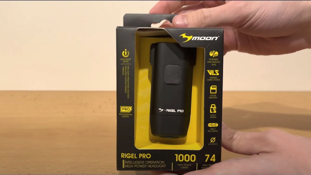 Moon Rigel Pro 1000LM bike light