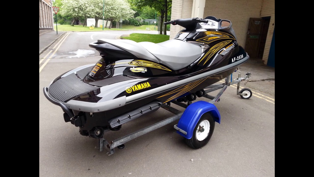 YAMAHA FX160 HIGH OUTPUT HO JET SKI  @ NEWBIGGIN BEACH
