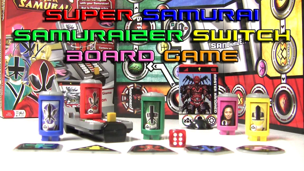 [1080P HD] Samuraizer Switch Board Game Review (PRSS) - Henshin Time #34