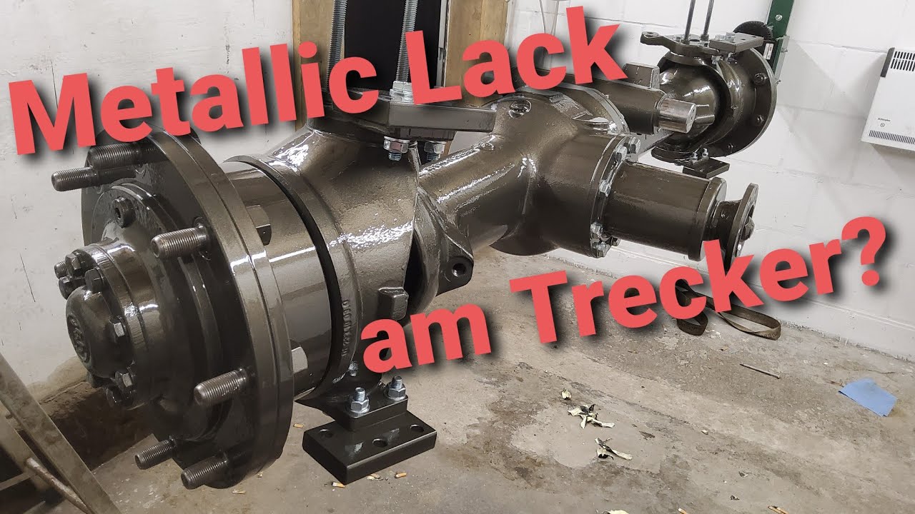 Restauration Allradachse #Teil 8 Achse lackieren | Fendt Farmer 108s | DIY | BPW Achse