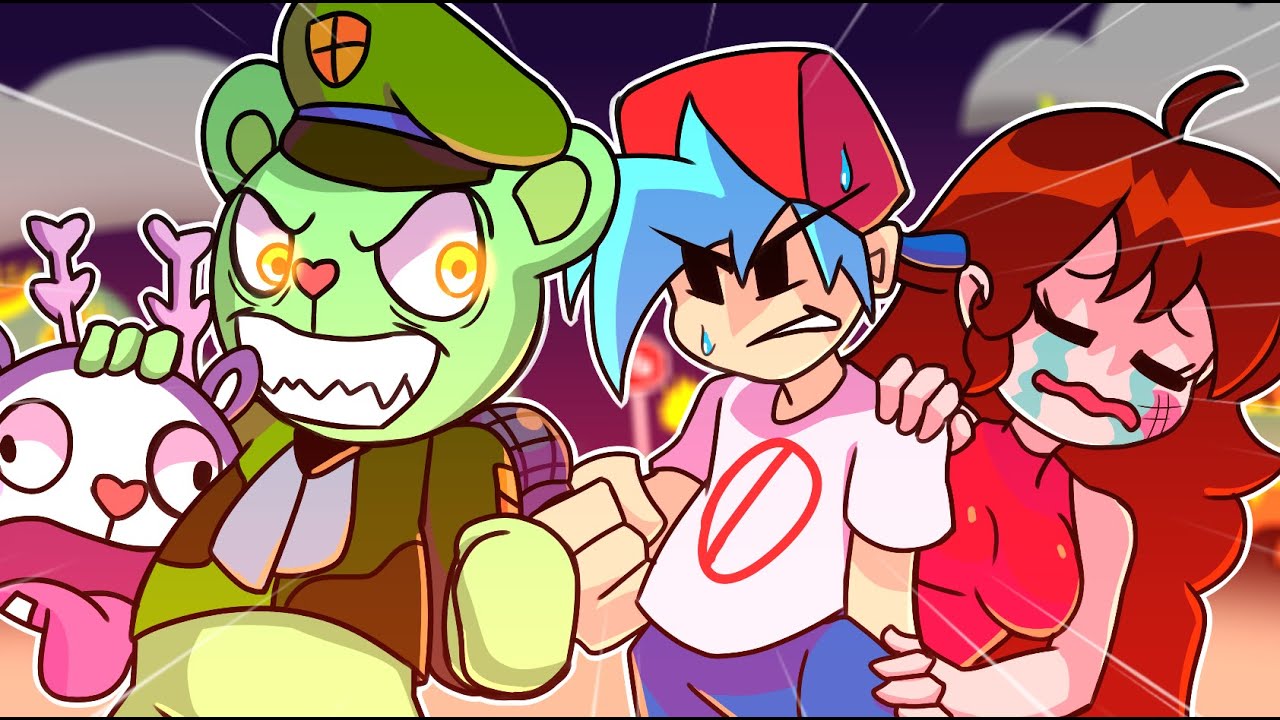 O MOD INSANO DO HAPPY TREE FRIENDS! 😨 | Friday Night Funkin': VS Flippy