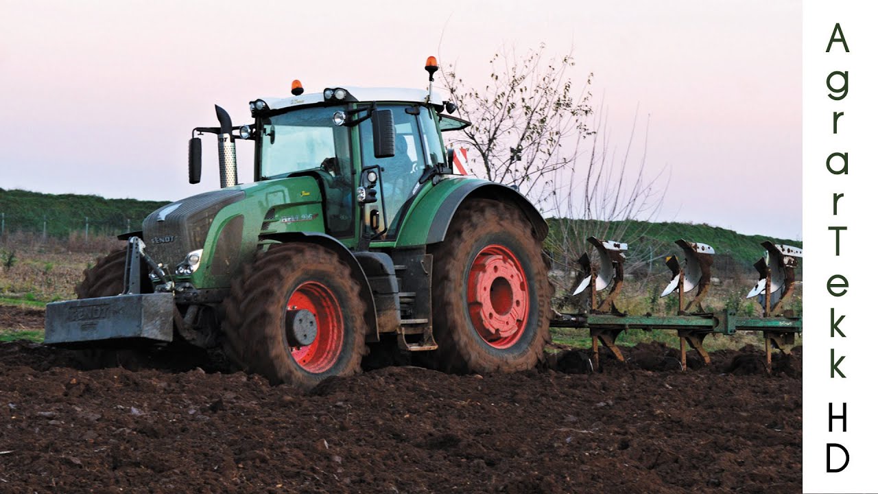 Fendt 936 Vario +  Fendt 724 Vario - Plowing  & Harrowing 2015