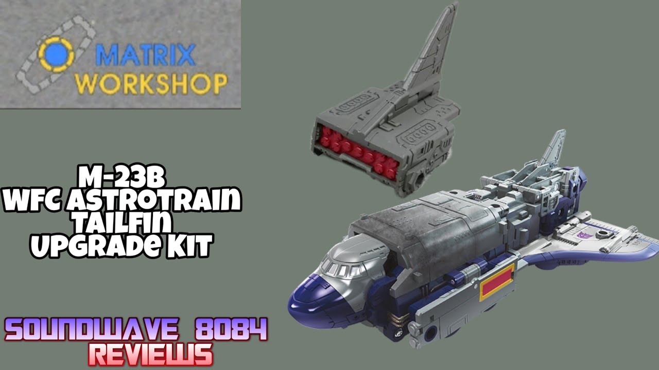 Matrix Workshop M-23B Tailfin Kit For Siege/Earthrise Astrotrain
