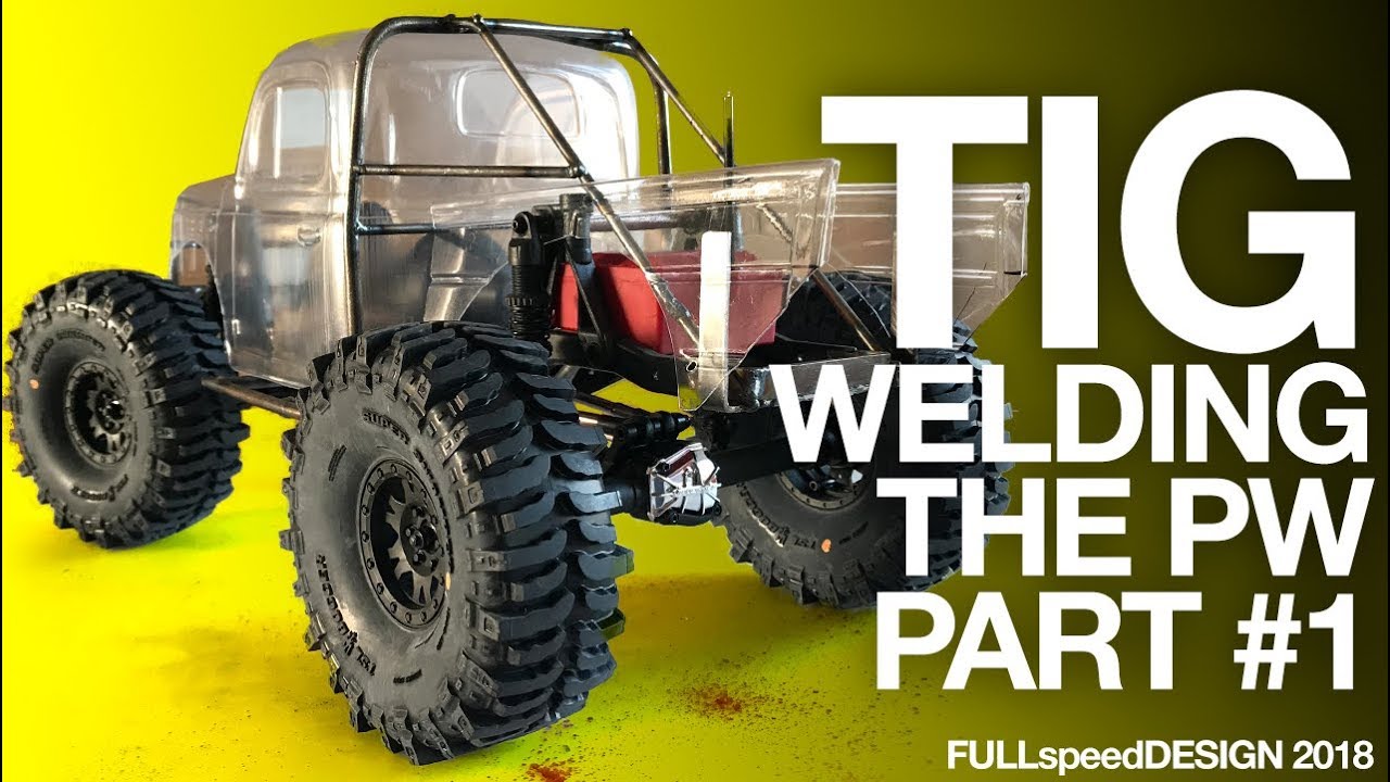 Tuto Tig welding the PW / Part 1 - Vaterra Ascender w/ Proline Power Wagon body & Interco Bogger 1.9