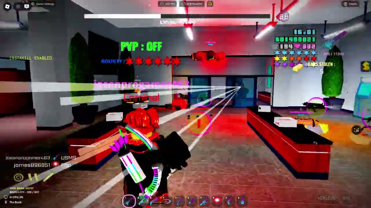 Roblox Miami Police AI - Surviving 18 Stars for 14 Minutes Straight
