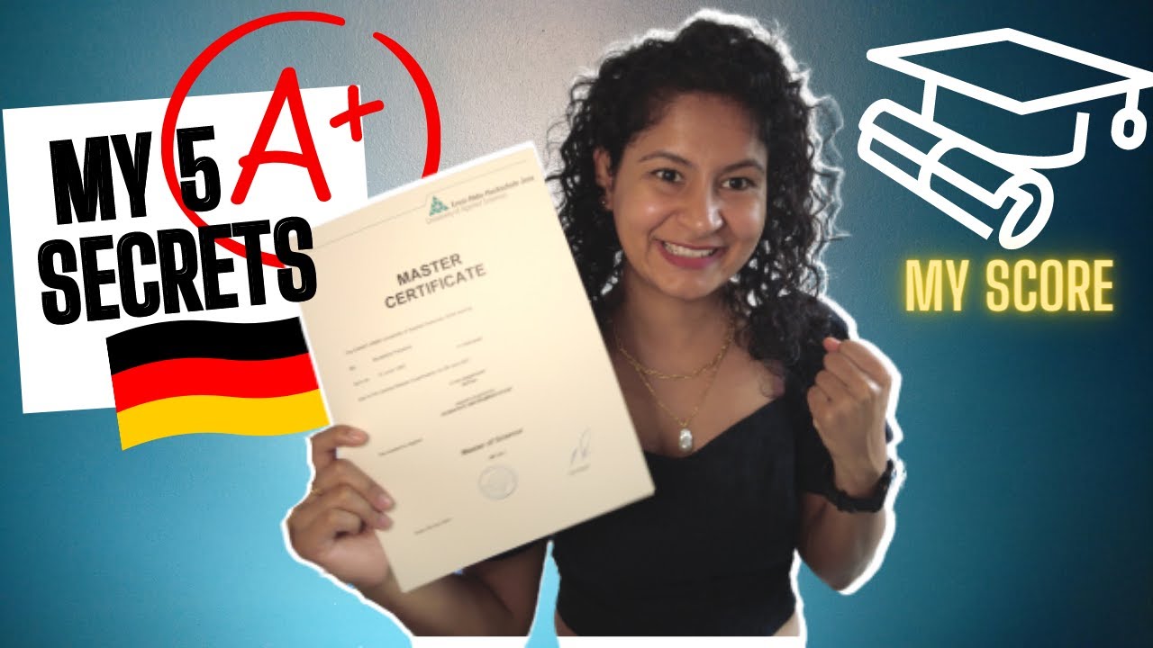 5 secrets to achieve good grades in masters in Germany | How to get good grades 