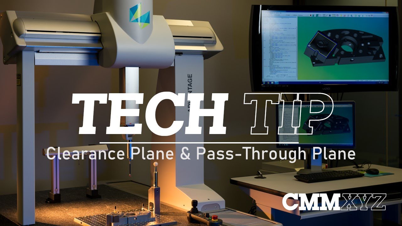 Clearance Plane and Pass-Through Plane | PC-DMIS Tech Tips