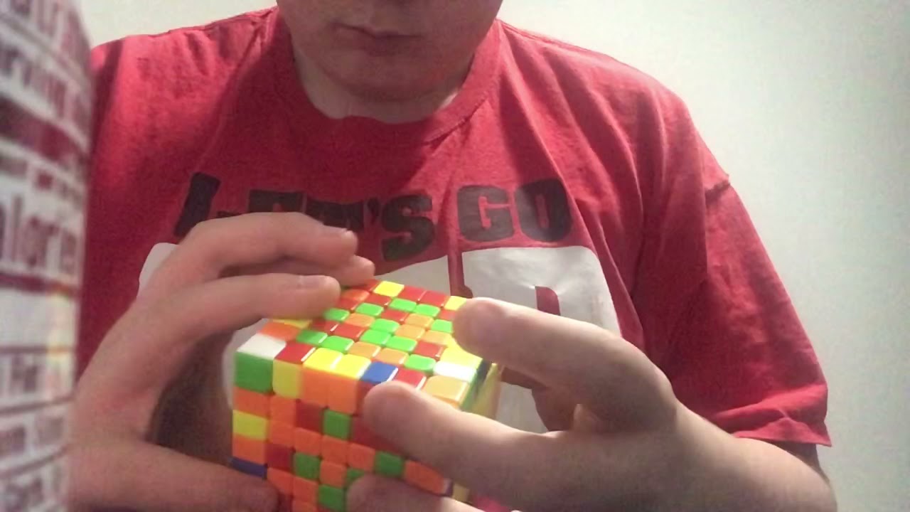 ASMR Rubiks Cube Solve (7x7) Layered Tapping & Clicking
